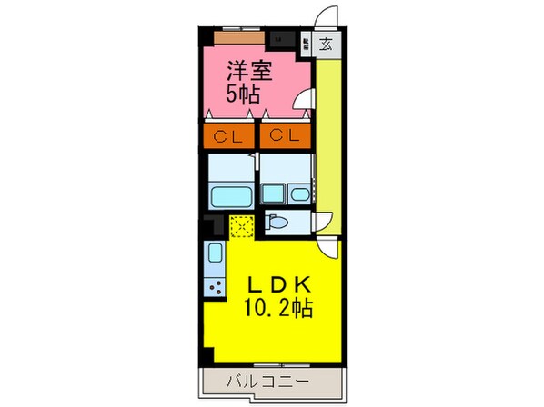 クレバ－ハウスの物件間取画像